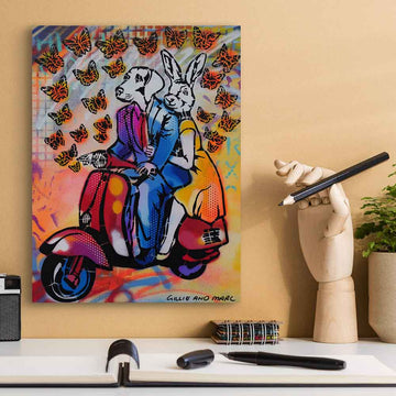 Retro Ride (Original Painting)