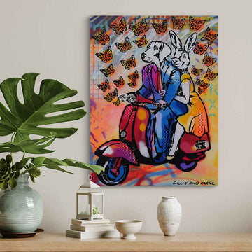 Retro Ride (Original Painting)