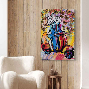 Retro Ride (Original Painting)