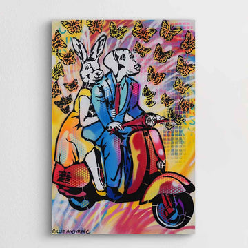 Retro Ride (Original Painting)