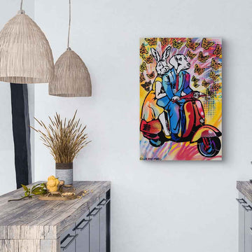 Retro Ride (Original Painting)