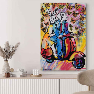 Retro Ride (Original Painting)