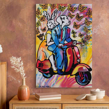 Retro Ride (Original Painting)