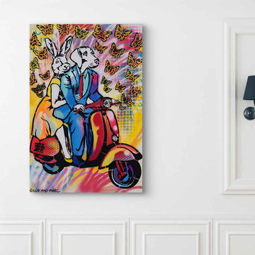 Retro Ride (Original Painting)