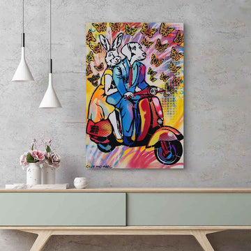 Retro Ride (Original Painting)