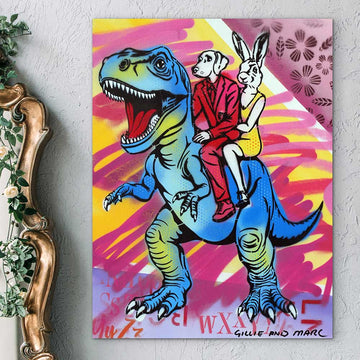 Rex Is Ready (Original Painting)