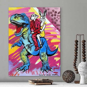 Rex Is Ready (Original Painting)