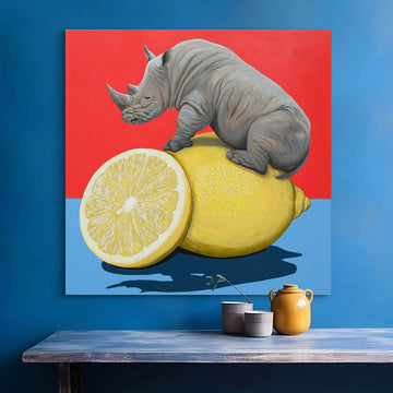 Rhino Lemons (Original Painting)