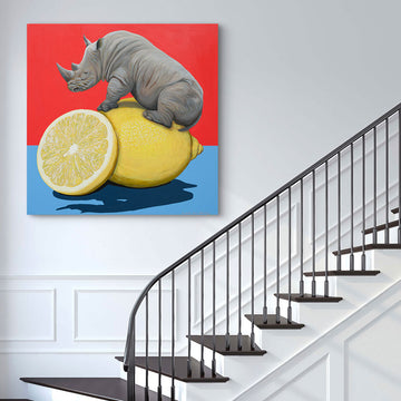 Rhino Lemons (Original Painting)