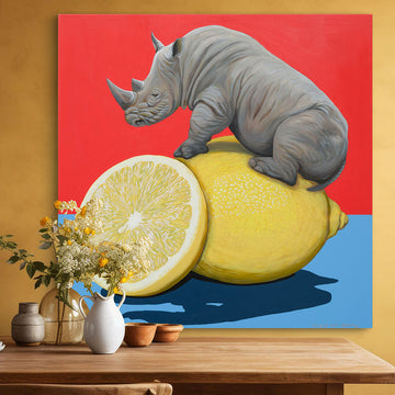 Rhino Lemons (Original Painting)