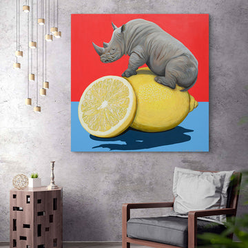 Rhino Lemons (Original Painting)
