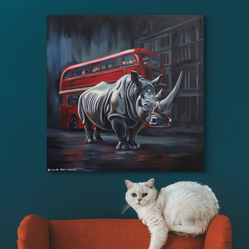 Rhino Live (Original Painting)