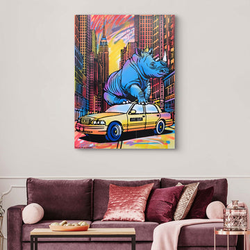Rhino Made It Big (Original Painting)
