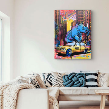 Rhino Made It Big (Original Painting)
