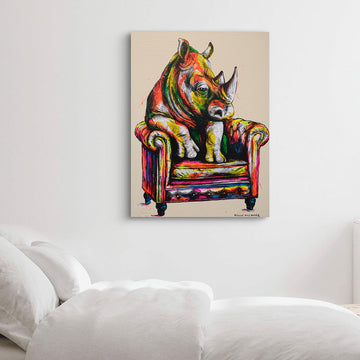 Rhino Me Time (Original Painting)