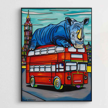 Rhino with a Purpose (Original Painting)