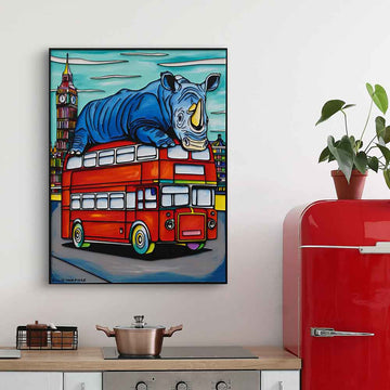 Rhino with a Purpose (Original Painting)