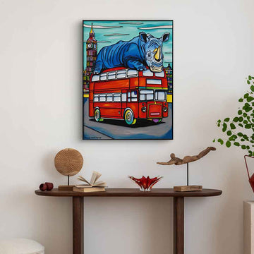 Rhino with a Purpose (Original Painting)