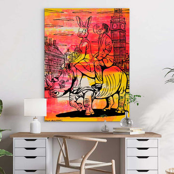 Rhino’s Would Live Forever (Original Painting)