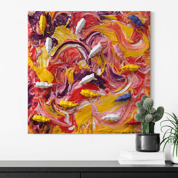 Rhinos Live Forever (Original Painting)