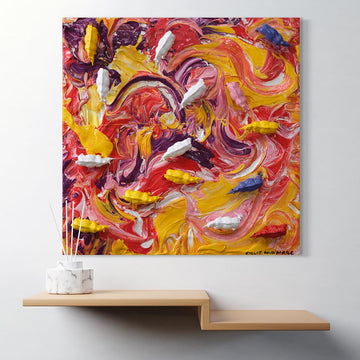 Rhinos Live Forever (Original Painting)