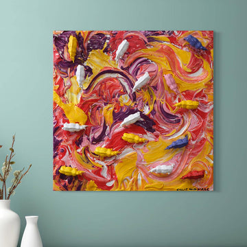 Rhinos Live Forever (Original Painting)