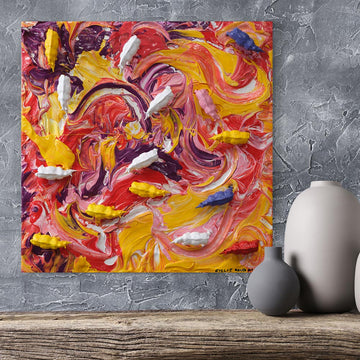 Rhinos Live Forever (Original Painting)