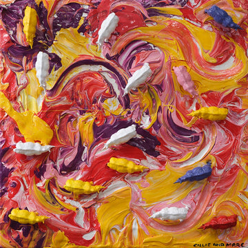 Rhinos Live Forever (Original Painting)