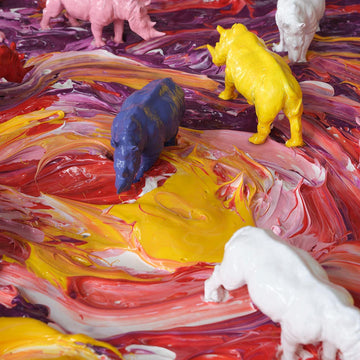 Rhinos Rule the World (Original Painting)