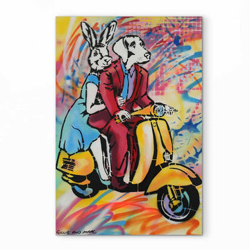 Ride Like You Love It (Original Painting)