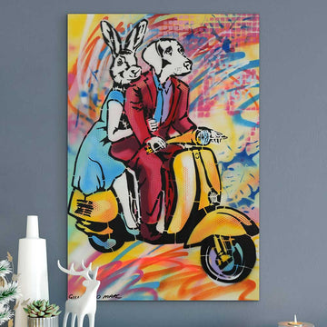 Ride Like You Love It (Original Painting)