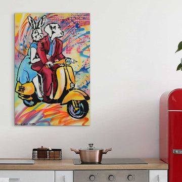 Ride Like You Love It (Original Painting)