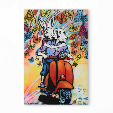 Ride Like The Wind (Original Painting)