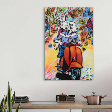 Ride Like The Wind (Original Painting)