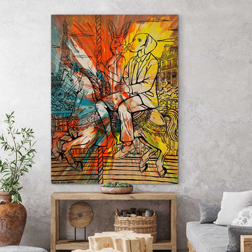 Ride Like the Wind (Original Painting)