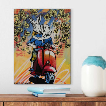 Ride to Where Your Passion Takes You (Original Painting)