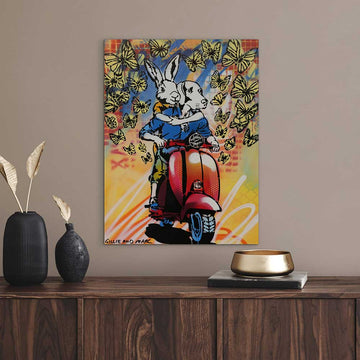 Ride to Where Your Passion Takes You (Original Painting)