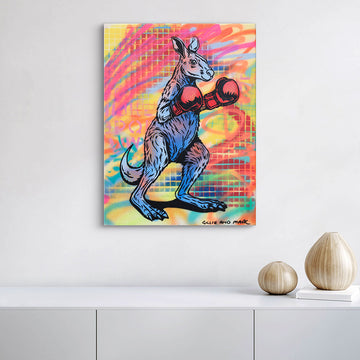 Roo Boxer (Original Painting)