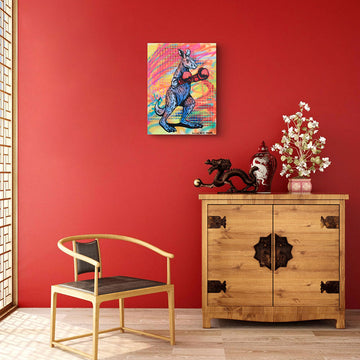 Roo Boxer (Original Painting)