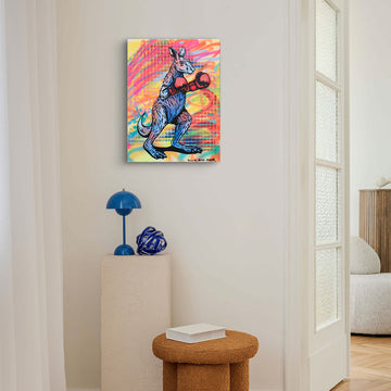 Roo Boxer (Original Painting)