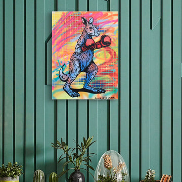 Roo Boxer (Original Painting)