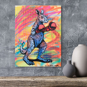 Roo Boxer (Original Painting)
