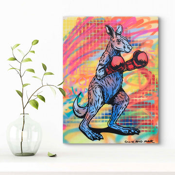 Roo Boxer (Original Painting)