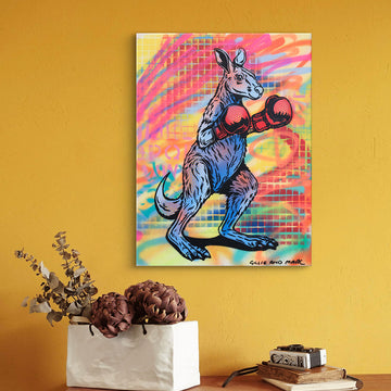 Roo Boxer (Original Painting)