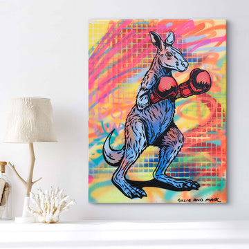 Roo Boxer (Original Painting)