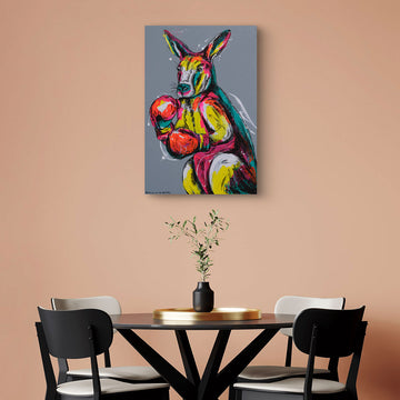 Roo Boxer (Original Painting)
