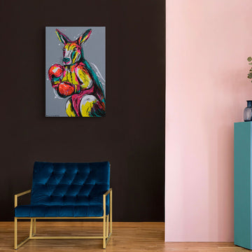 Roo Boxer (Original Painting)