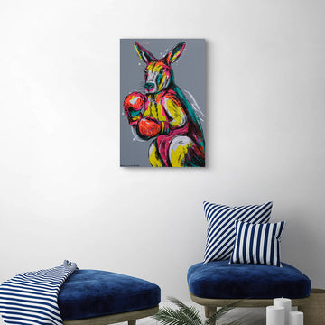 Roo Boxer (Original Painting)