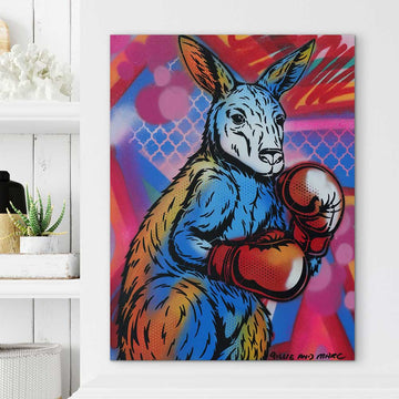 Roo Boxer (Original Painting)