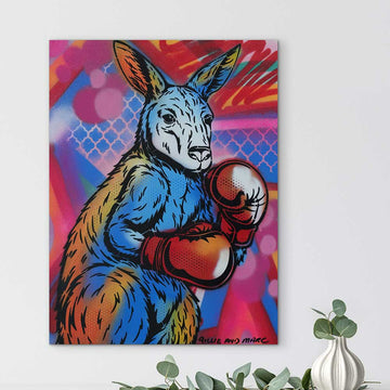 Roo Boxer (Original Painting)